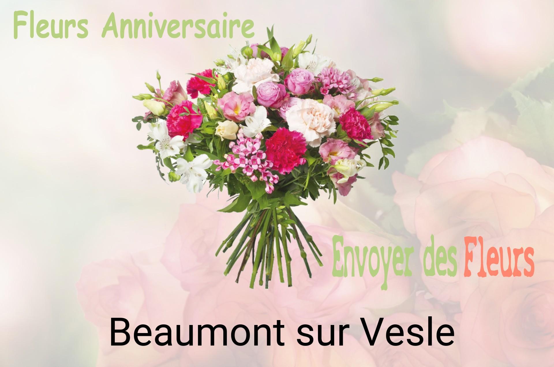 Bouquet de fleurs d’anniversaire livré à Beaumont-sur-Vesle